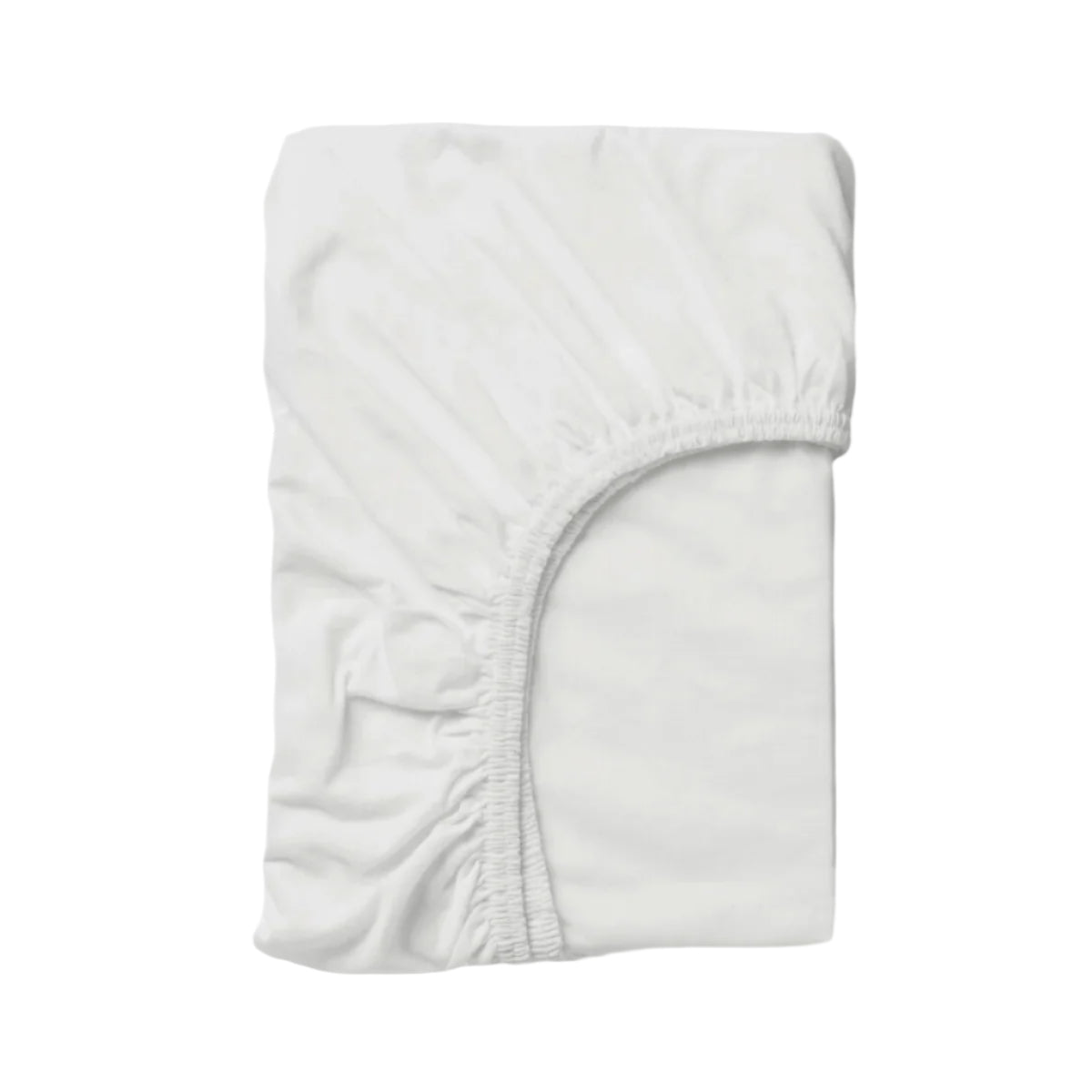 IKEA LEN Fitted sheet for ext bed, white, 80x165 cm