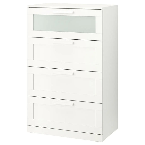 IKEA BRIMNES Chest of 4 drawers, 78x124 cm (Sample clearance)