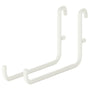 IKEA SKADIS Hook, white, 2 pack