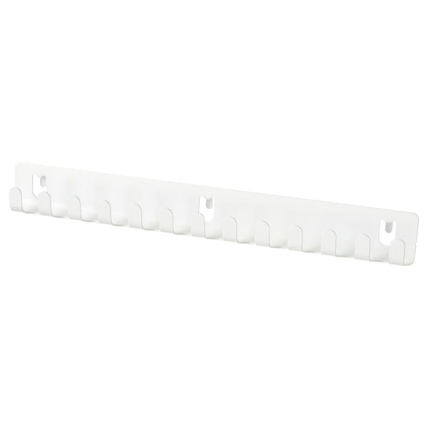 IKEA SKADIS Hook rack, white