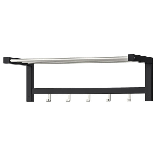 IKEA TJUSIG Hat rack, black, 79 cm