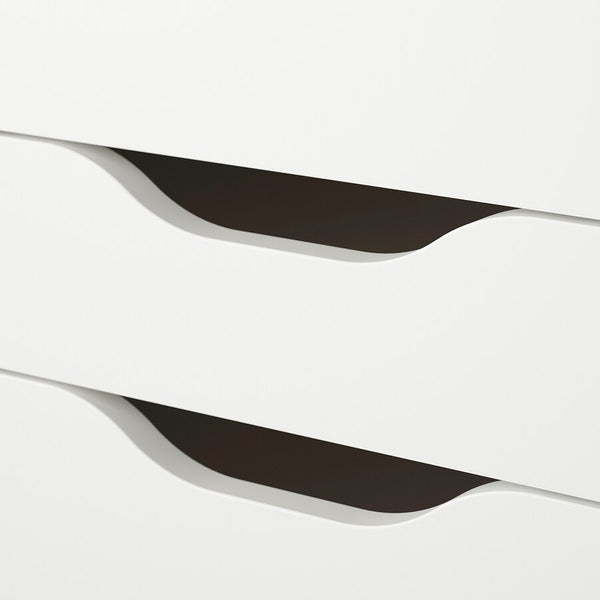 IKEA ALEX Drawer unit, white, 36x70 cm