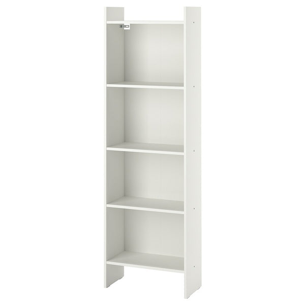 IKEA BAGGEBO Bookcase, white, 50x25x160 cm (Sample Clearance)
