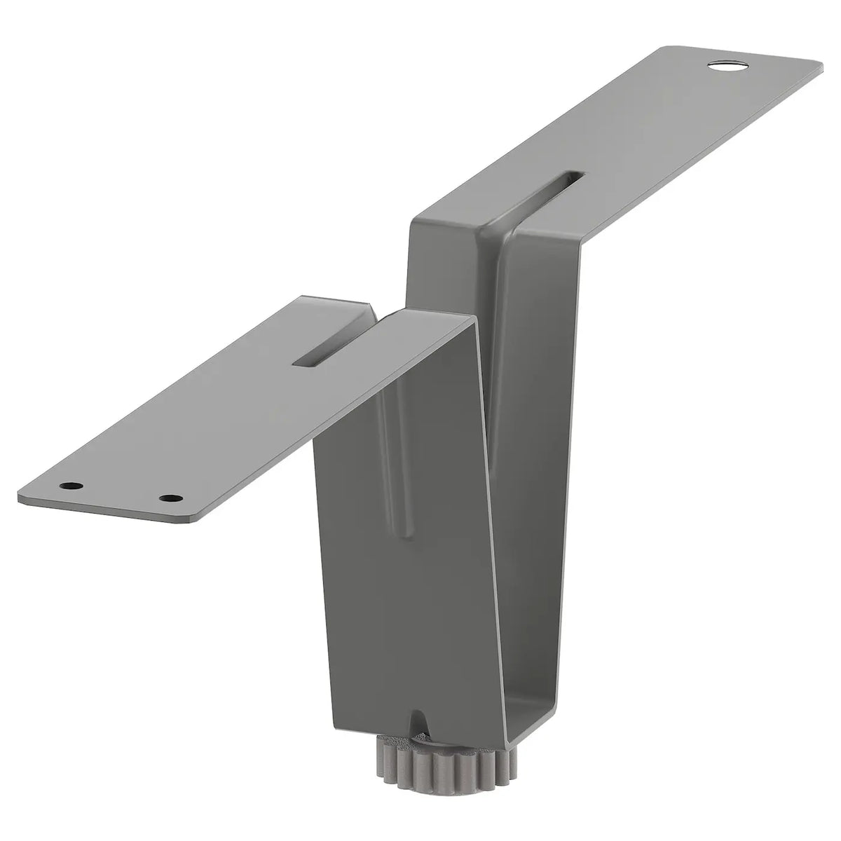 IKEA BESTA supporting leg, grey, 10 cm