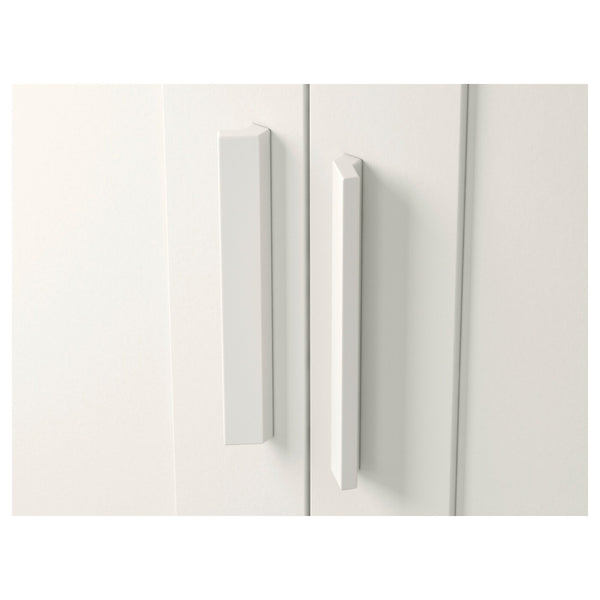 IKEA BRIMNES Wardrobe with 2 doors, white, 78x190 cm