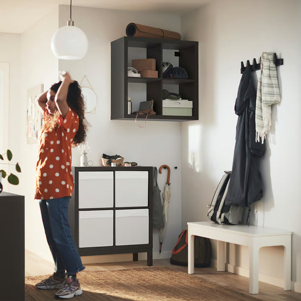 IKEA KALLAX Underframe, black, 76x39x18 cm