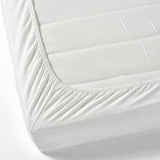 IKEA LEN Fitted sheet for ext bed, white, 80x130 cm