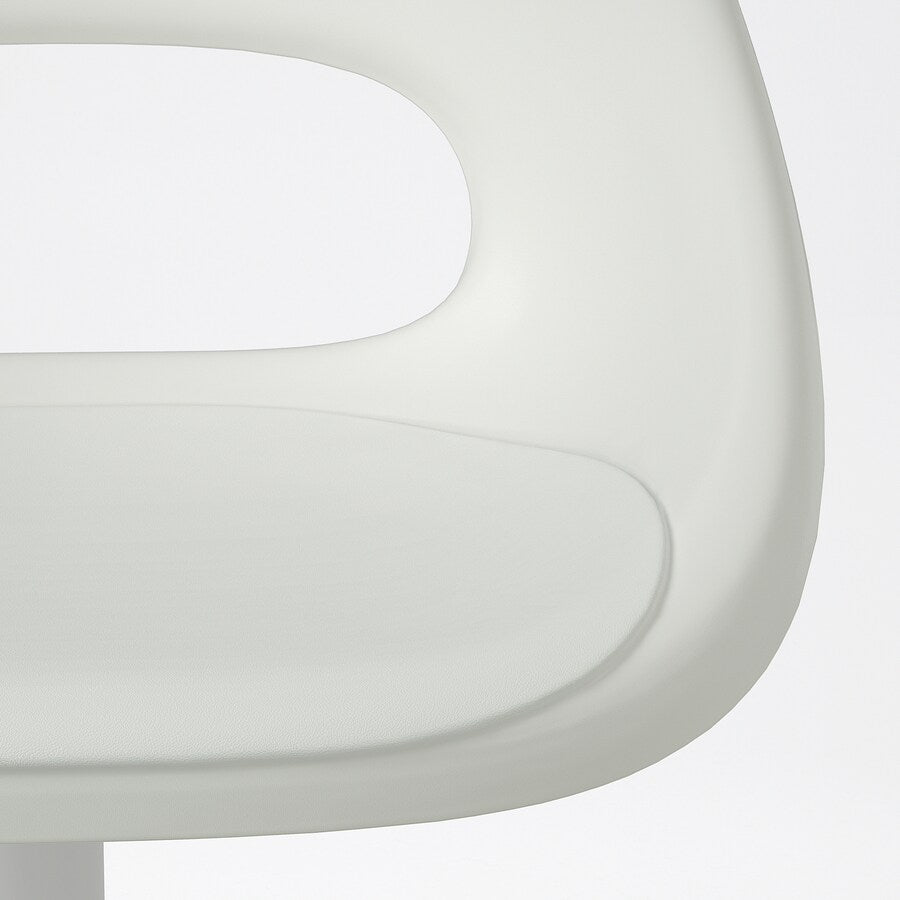 IKEA LOBERGET / MALSKAR Swivel chair, white