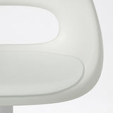 IKEA LOBERGET / MALSKAR Swivel chair, white