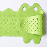 IKEA PATRULL Bathtub mat, crocodile, green, 33x90 cm
