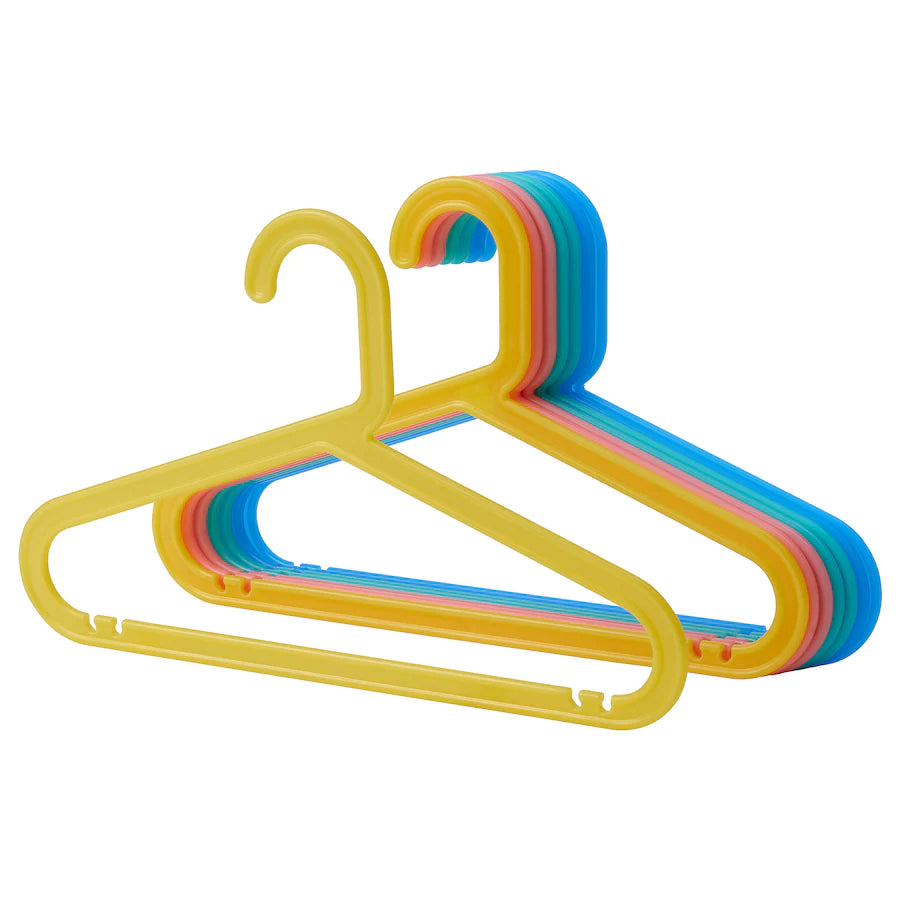 Coloured on sale coat hangers