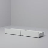 IKEA MALM Bed storage box, black-brown, 2 pack