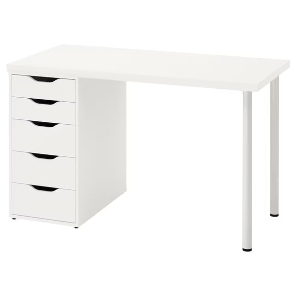IKEA LAGKAPTEN / ALEX Desk, 120x60 cm, white