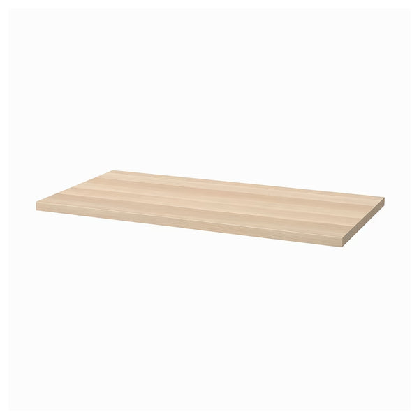 IKEA LAGKAPTEN / 2 ALEX Desk, 140x60 cm, oak/white