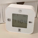 IKEA KLOCKIS clock, white