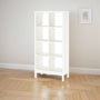 IKEA KALLAX Shelving with underframe, white, 77x164 cm