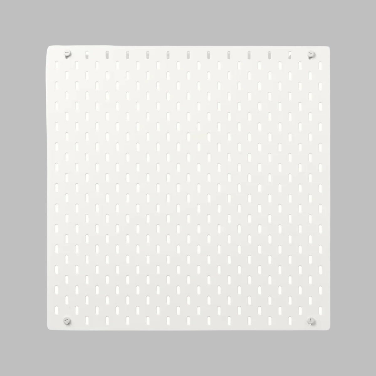 IKEA SKADIS Pegboard, white, 56x56 cm