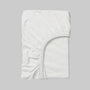 IKEA LEN Fitted sheet for ext bed, white, 80x165 cm