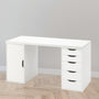 IKEA LAGKAPTEN / 2 ALEX drawer/storage Desk, white, 140x60 cm