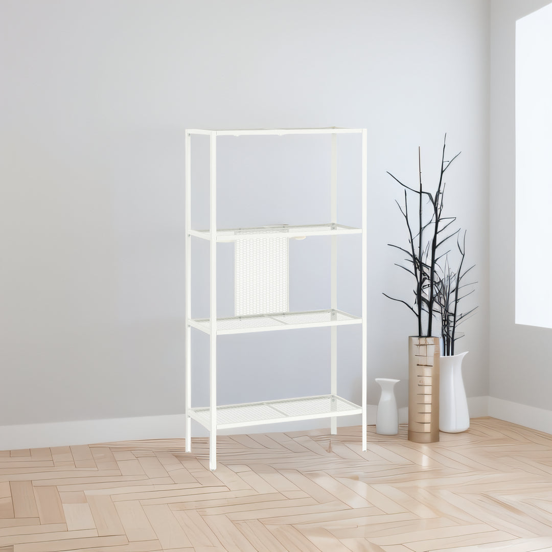 IKEA BAGGEBO Shelving unit, white, 60x25x116 cm