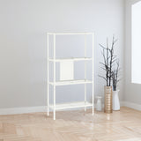 IKEA BAGGEBO Shelving unit, white, 60x25x116 cm