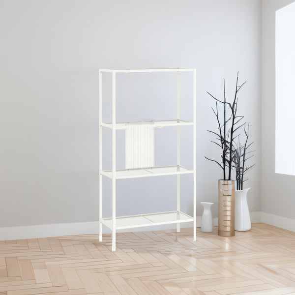 IKEA BAGGEBO Shelving unit, white, 60x25x116 cm