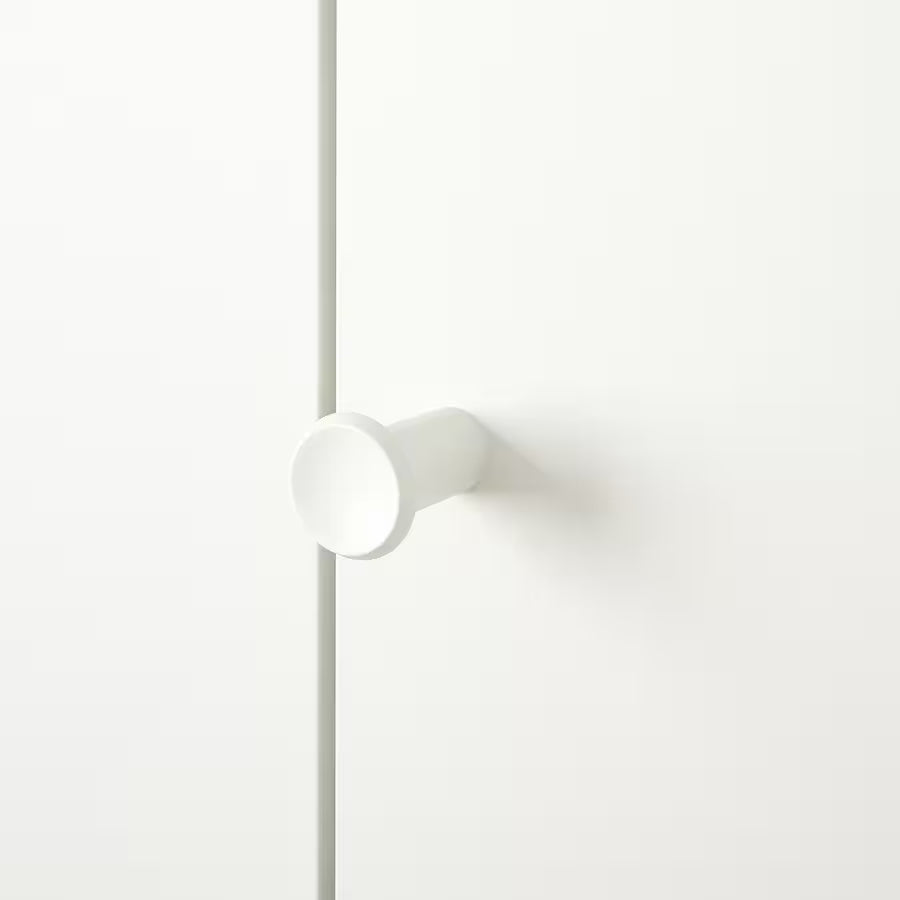 IKEA BAGGEBO Cabinet with door, white, 50x30x80 cm