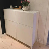 IKEA BESTA storage combination w doors/drawers, white,120x42x112 cm