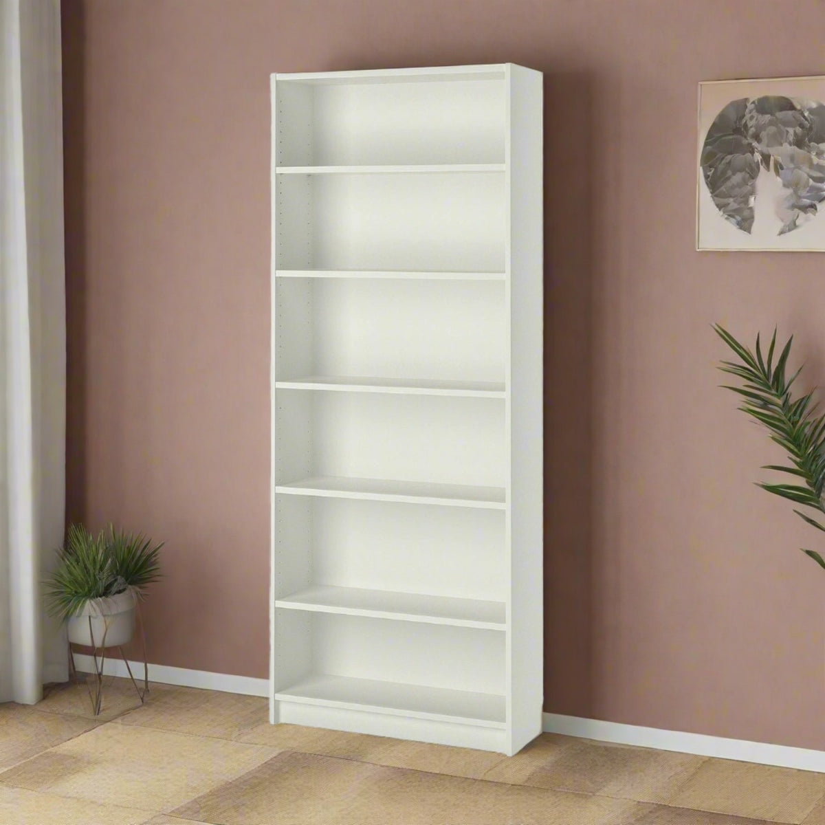 IKEA BILLY Bookcase, white, 80x28x202 cm