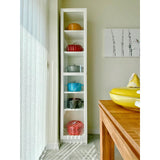 IKEA BILLY Bookcase with glass door, 40x30x202 cm