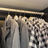IKEA BUMERANG hanger, white/ 8 pack