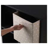 IKEA DRONA Box, beige/dotted, fit KALLAX