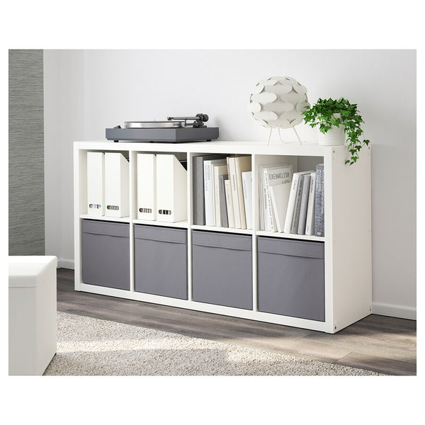 IKEA DRONA Box, dark grey, fit KALLAX