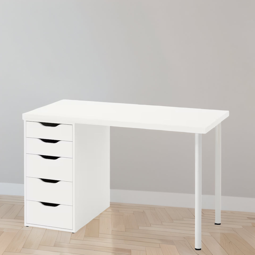 IKEA LAGKAPTEN / ALEX Desk, white, 120x60 cm