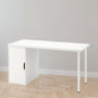 IKEA LAGKAPTEN / ALEX storage Desk, white, 140x60 cm