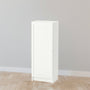 IKEA BILLY Bookcase with door, white, 40x30x106 cm