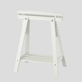 IKEA MITTBACK Trestle, white, 58x70/93 cm