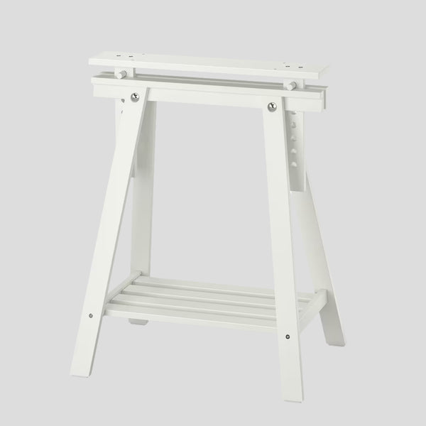 IKEA MITTBACK Trestle, white, 58x70/93 cm