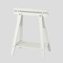 IKEA MITTBACK Trestle, white, 58x70/93 cm