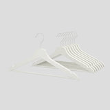 IKEA BUMERANG Hanger, white/ 8 pack