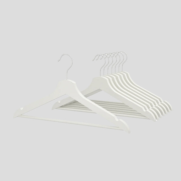 IKEA BUMERANG Hanger, white/ 8 pack