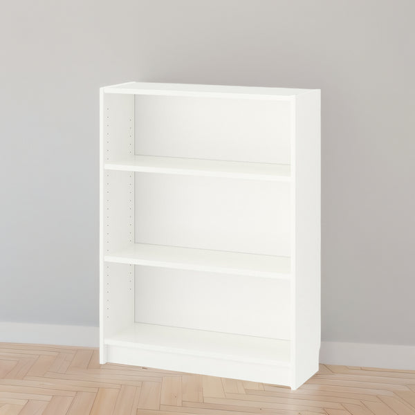 IKEA BILLY Bookcase with panel doors, white, 80x30x106 cm