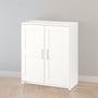 IKEA BRIMNES Cabinet with doors, white, 78x95 cm