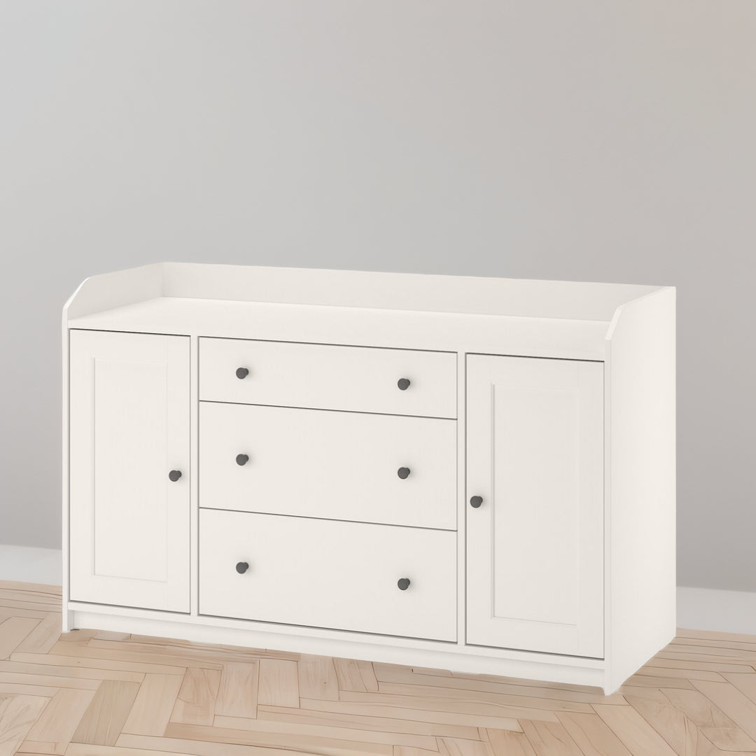 IKEA HAUGA Sideboard, white, 140x84 cm