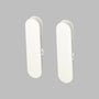 IKEA SKADIS Clip, white, 2 pack