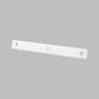 IKEA SKADIS Hook rack, white