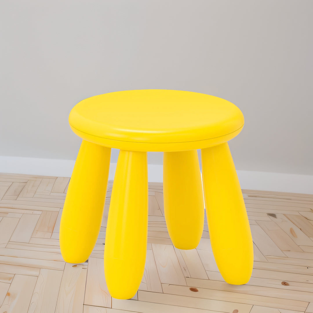 IKEA MAMMUT Children s stool yellow Good Furniture