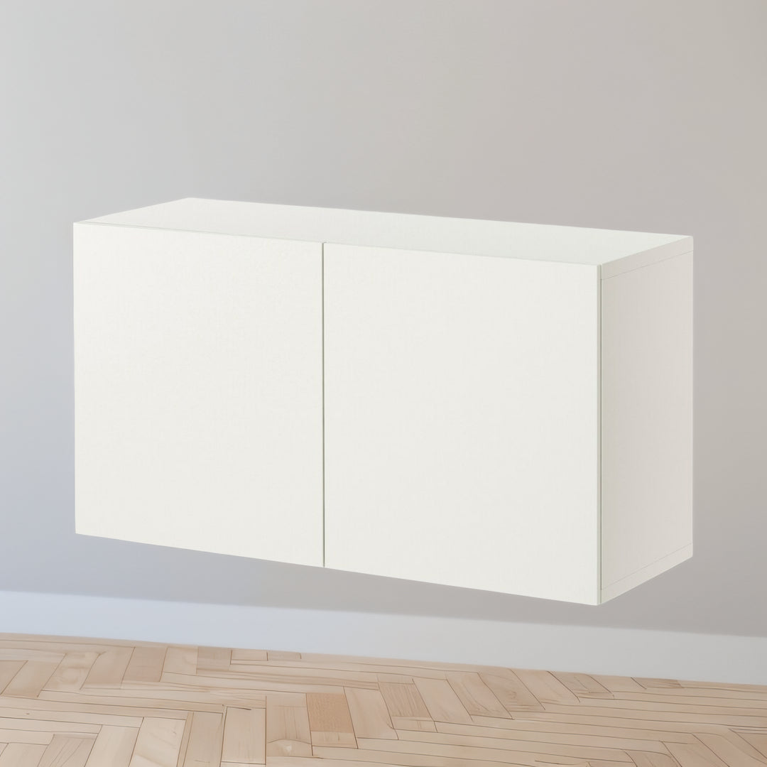 IKEA BESTA Wall-mounted cabinet, white, 120x42x64 cm