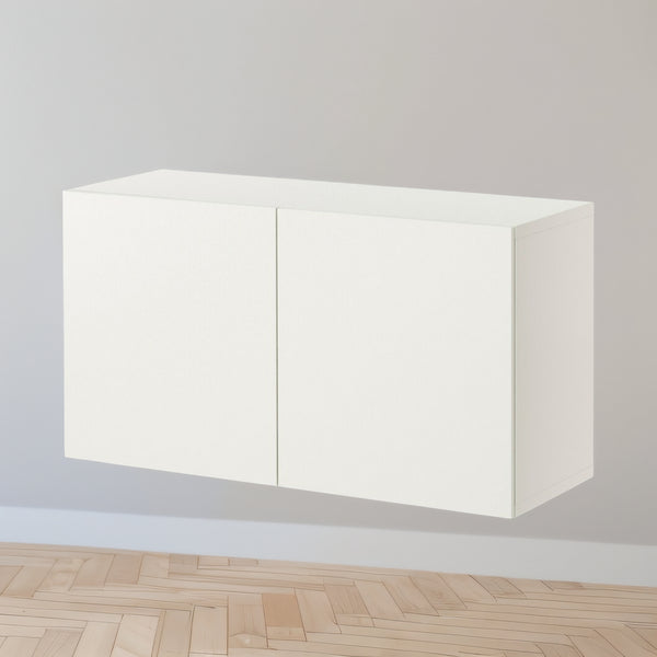 IKEA BESTA Wall-mounted cabinet, white, 120x42x64 cm