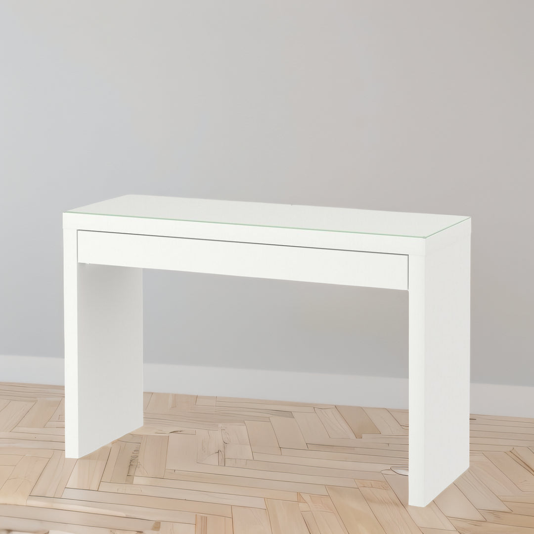 Malm white dressing table on sale